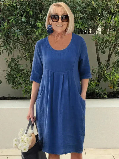 Fiona | Breezy Cotton Shift Dress