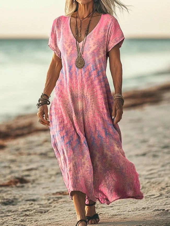Clara | Boho Maxi Dress