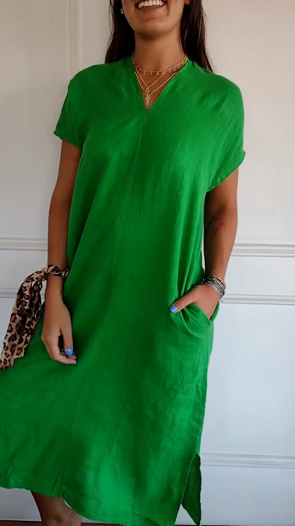 Iris™ - Tummy-Flattering Dress