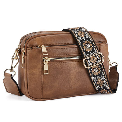 TRACY | Refined Leather Shoulder Bag