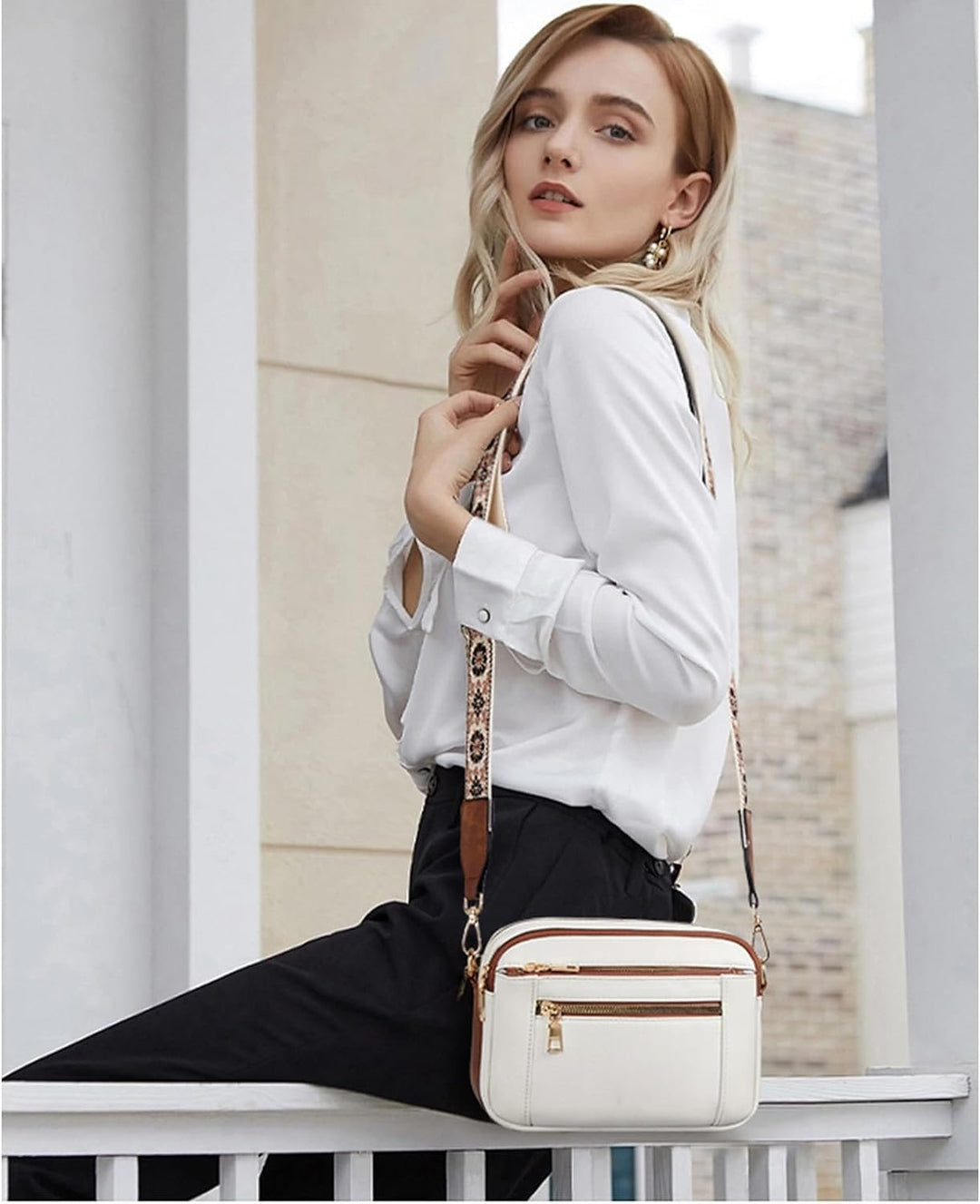 TRACY | Refined Leather Shoulder Bag