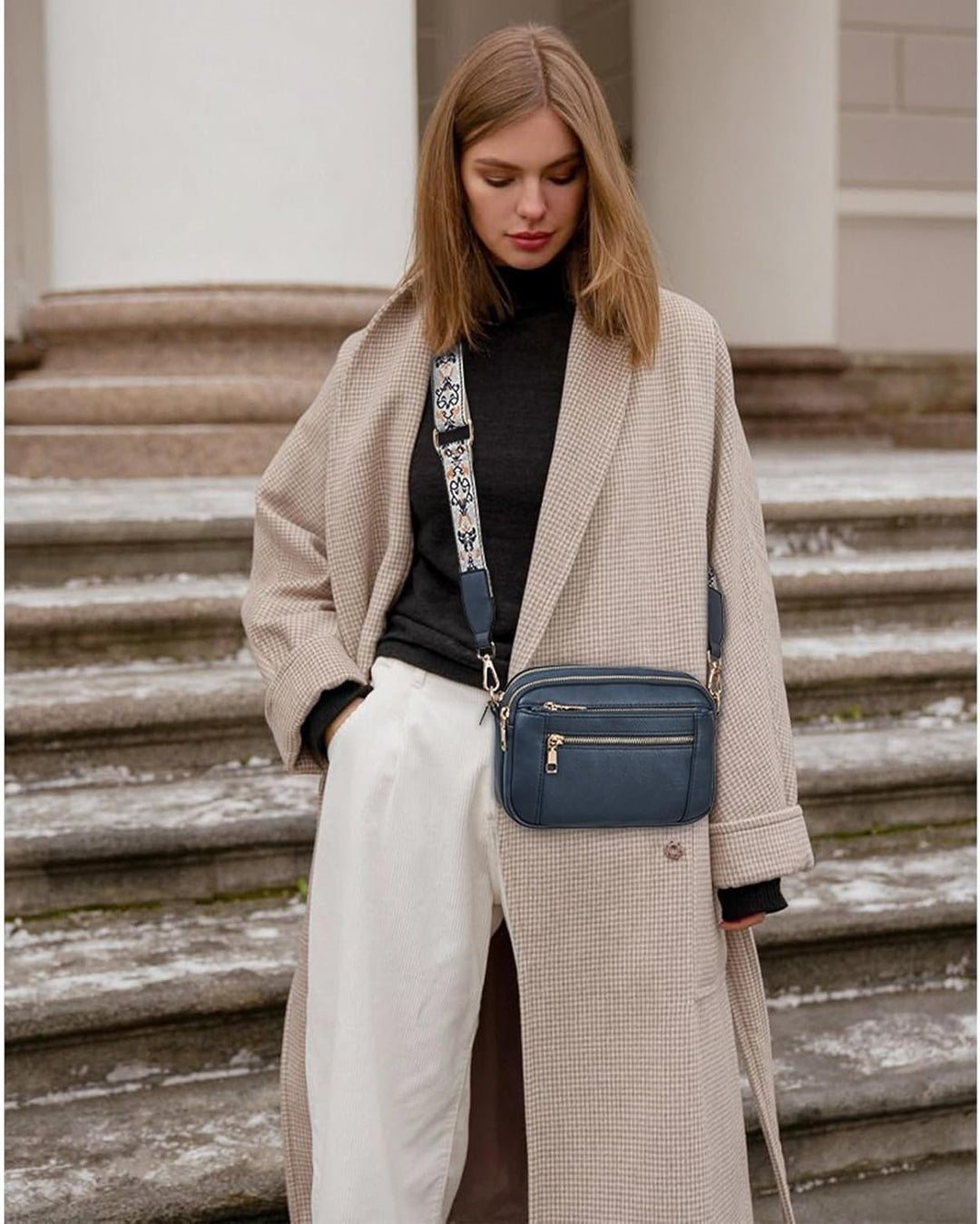 TRACY | Refined Leather Shoulder Bag