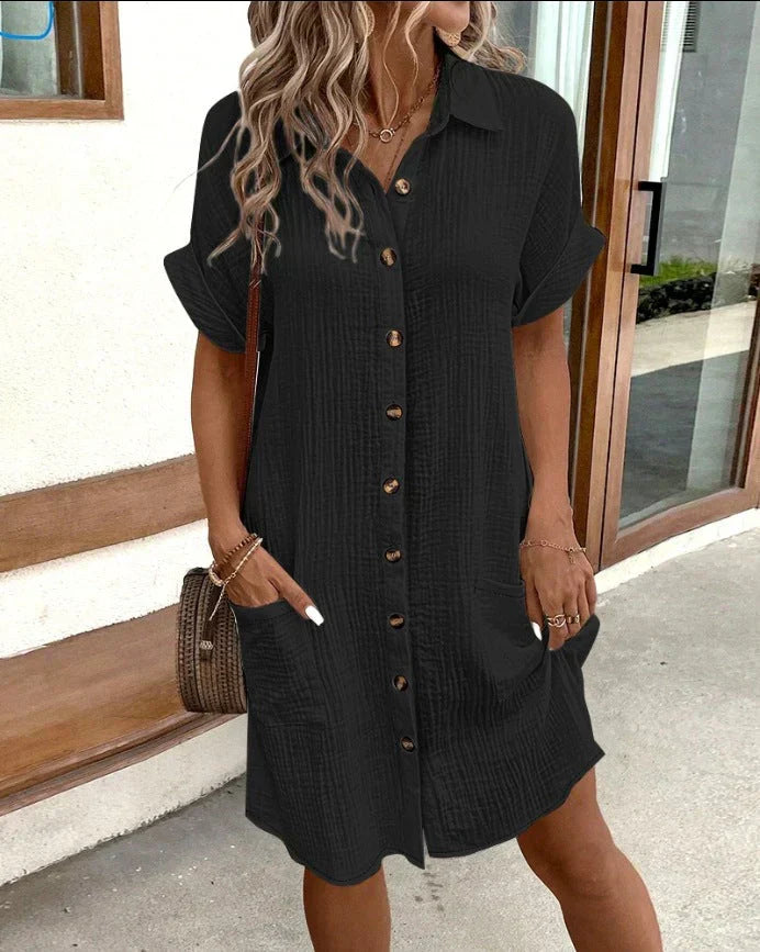 Clarissa™ | Stylish Polo Dress