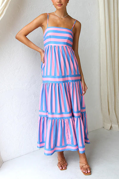 Evelina™ - Chic Striped Sundress
