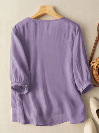 Serene™ Embroidered Boho Blouse