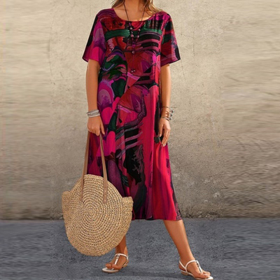Daphne | Comfortable Floral Dress