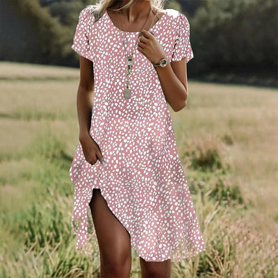 Esme | Boho Gradient Midi Dress