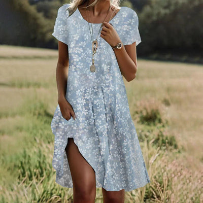 Esme | Boho Gradient Midi Dress