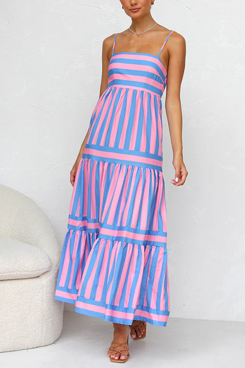 Evelina™ - Chic Striped Sundress