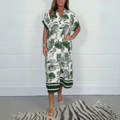 Selina™ - Print Dress