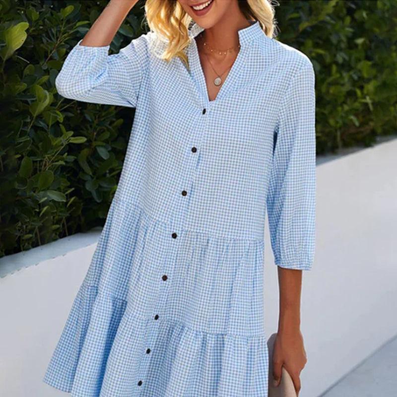 Azure Blue™ Casual Dress