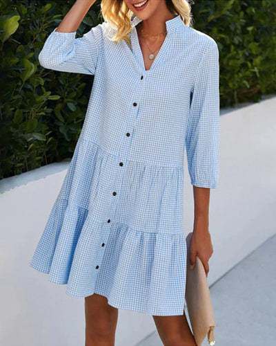 Azure Blue™ Casual Dress