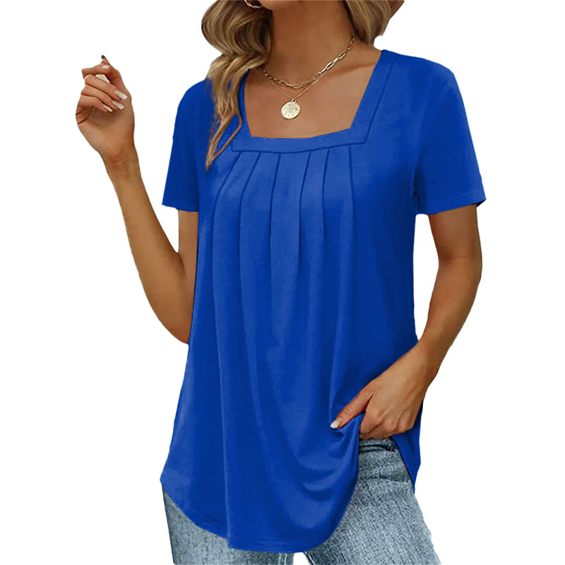 Amanda™ - Graceful Pleated Blouse