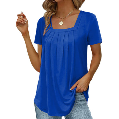 Amanda™ - Graceful Pleated Blouse