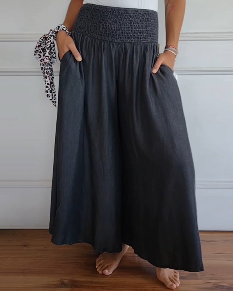 Elara - Pants with Elastic Waist
