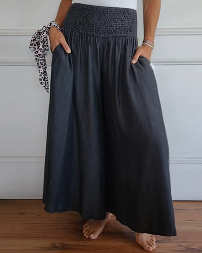 Elara - Pants with Elastic Waist