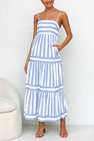 Evelina™ - Chic Striped Sundress