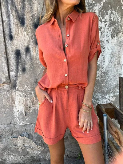 Alana - Linen Summer Set