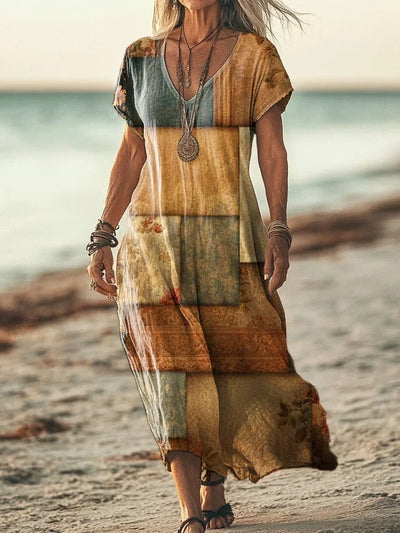 Clara | Boho Maxi Dress