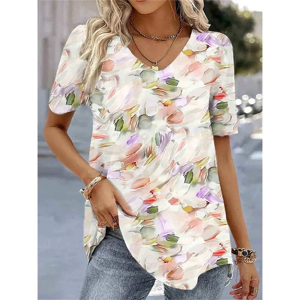 Amelia - Elegant Women's T-Shirt
