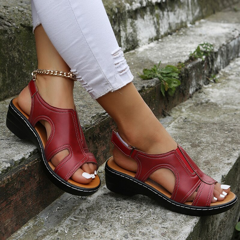 Joy™ - Orthopaedic Leather Sandals