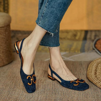 Malena™  - Orthopaedic Leather Buckle Sandals