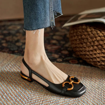 Malena™  - Orthopaedic Leather Buckle Sandals