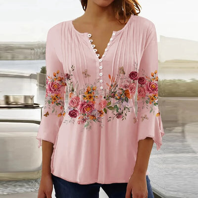 Mary | Elegant Top With V-neck