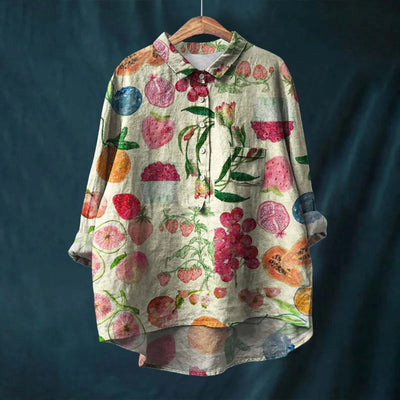 Lisa™ | Elegant Women's Floral Shirt