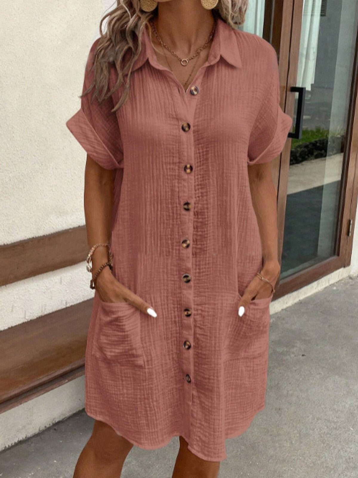 Lisa™ - Stylish Polo Dress