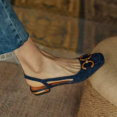 Malena™  - Orthopaedic Leather Buckle Sandals