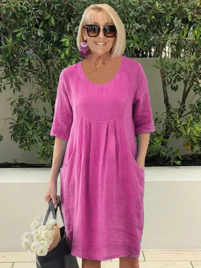 Fiona | Breezy Cotton Shift Dress