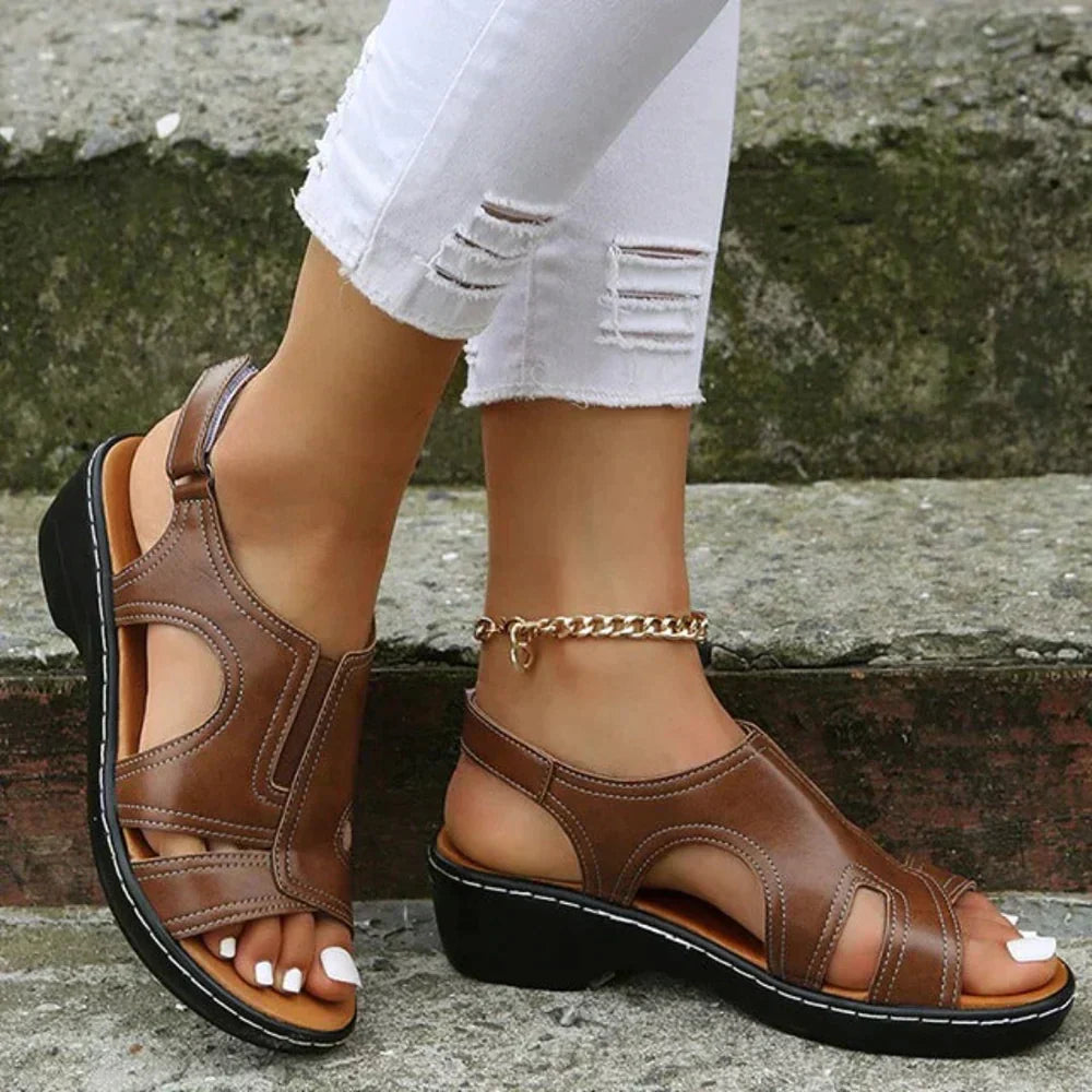 Joy™ - Orthopaedic Leather Sandals
