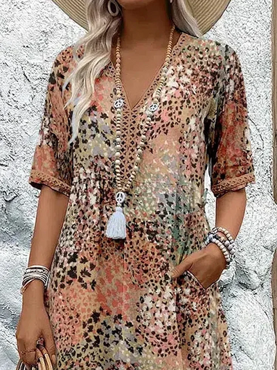 Florentia™ Elegant Midi Dress
