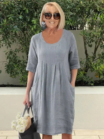 Fiona | Breezy Cotton Shift Dress