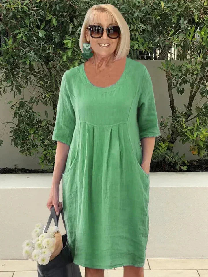 Fiona | Breezy Cotton Shift Dress