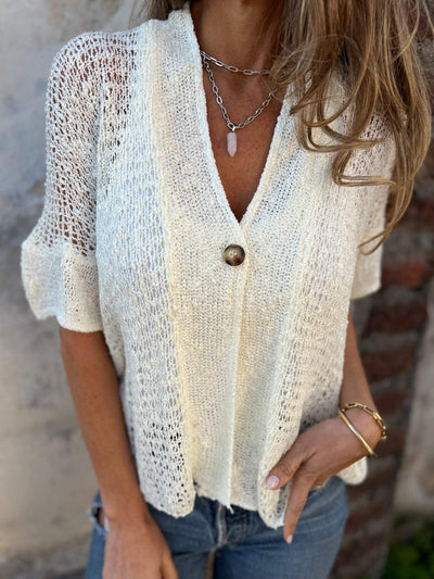 Ellen™ - Elegant Textured Top