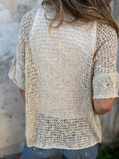 Ellen™ - Elegant Textured Top